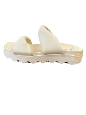 Sorel Viibe Twist Slide Sandal in Honey White/Gum  - 10.5M